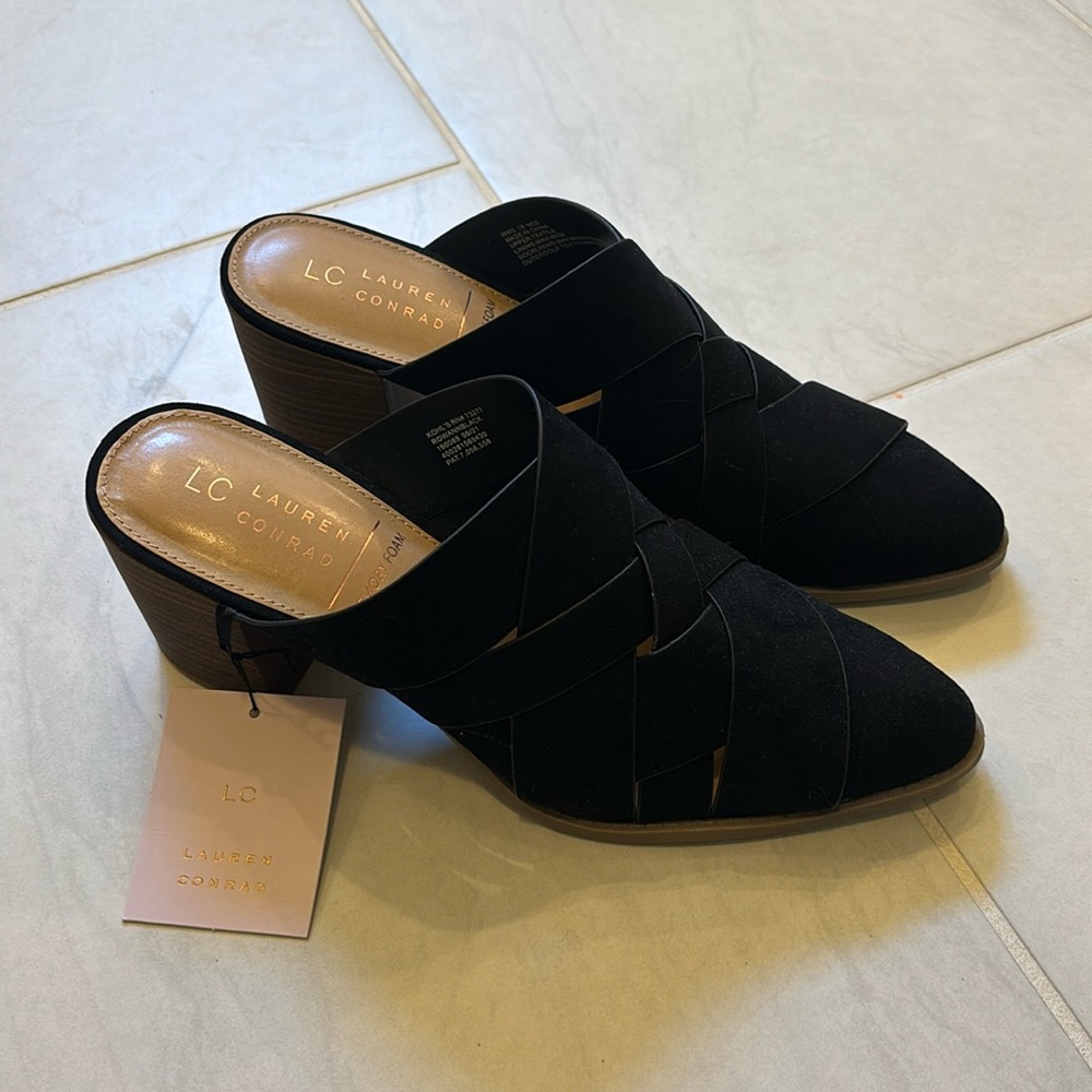 Lauren Conrad Mule Heels